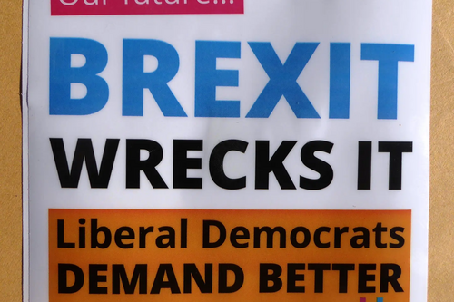Slough Lib Dems campaign for the People's Vote on Brexit