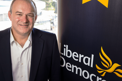Sir Ed Davey, Leader of the Lib Dems