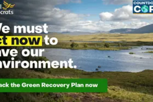 Lib Dems Green Recovery Plan